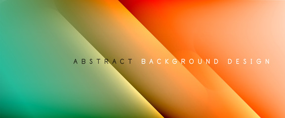 Trendy simple fluid color gradient abstract background with dynamic straight shadow line effect. Vector Illustration For Wallpaper, Banner, Background, Card, Book Illustration, landing page