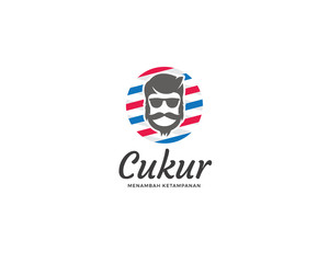 Barber shop logo design