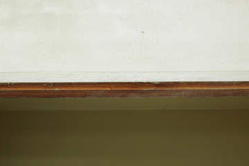 wooden door frame in construction house industry