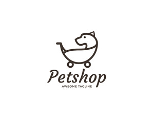 Pet shop logo design