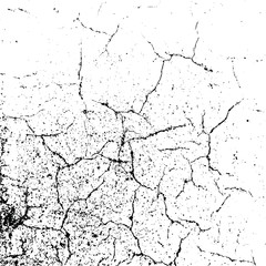 Vector grunge texture. Black and white abstract background. Eps10