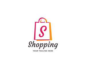 Shopping logo design