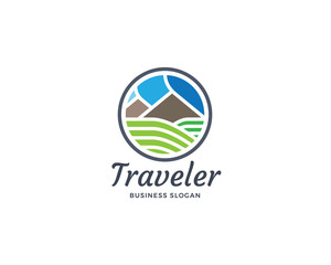 Traveler logo design