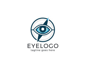 Eye compass logo
