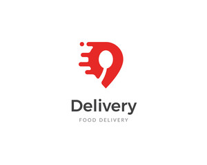 Food delivery logo