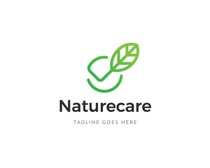Nature care logo design