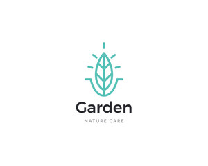 Garden logo design