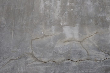 abstract grunge gray cement concrete texture background. crack wall texture for interior design, copy space for text, loft style.
