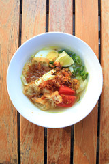 traditional soup from indonesia