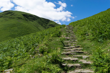 Mountain staircase
