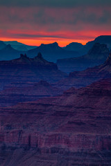 Grand Canyon Desert View at Dusk