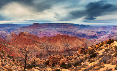 Fototapeta na wymiar Grand Canyon Desert View Overlook