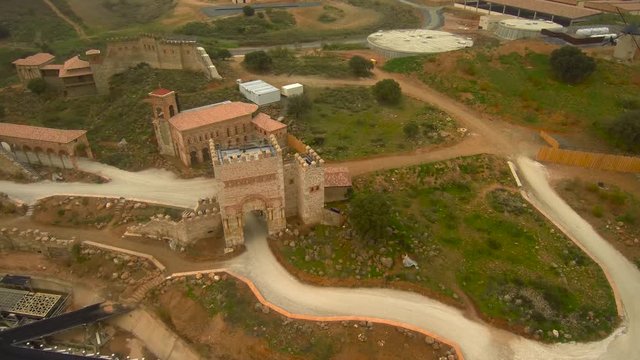 Works at Theme Park - Le Puy du fou "El sue&ntilde;o de Toledo" - Toledo - Spain