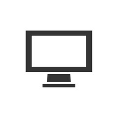 monitor icon vector illustration for website and design icon