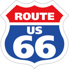Route66 ルート66 - obrazy, fototapety, plakaty