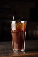 tasty cocktail in the bar