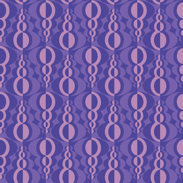 Abstract contrasting design. Vector seamless pattern.