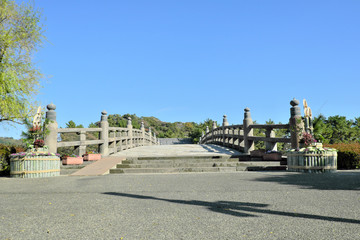 Fototapeta na wymiar 新年の石橋記念公園