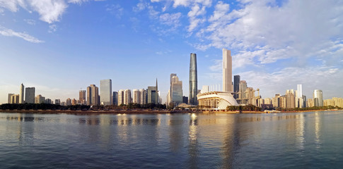 Fototapeta na wymiar Guangzhou city skyline