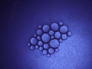 Soapy Bubbles in a bottle