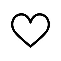 Heart Icon Vector Logo Template