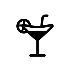 Martini cocktail icon design, vector illustration