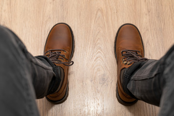 Pair of new winter boots