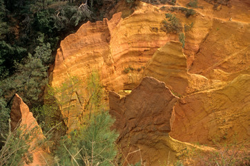 Les Ocres de Roussillon, Parc naturel régional du Luberon, 84
