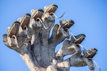 Obraz premium Statues in Thailand, beliefs about heaven and hell