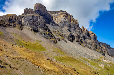 landscape in the mountains