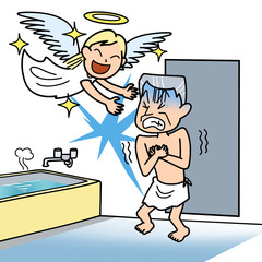 天使のお迎え-温度差によるショック