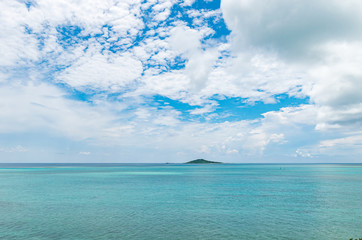 池間島から見た大神島
