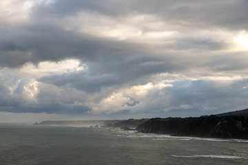 Fototapeta premium Bay of Biscay - the north of Spain