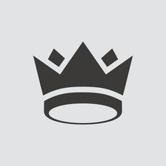 Crown icon. Vector illustration.