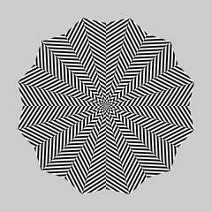 abstract background with black and white lines. stripe ornament