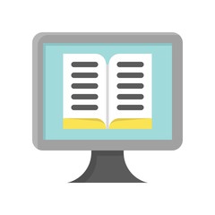 Television and technology related TV  vector in flat design