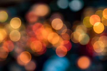 abstract bokeh lights background