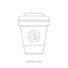 Disposable coffee cup