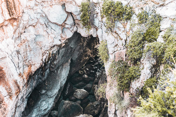 Cave on the sea