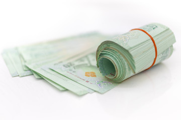 Thai economic stability, The rhythm of market share contention, image use for risk, money, business concept