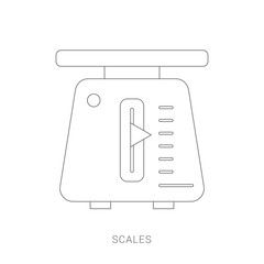 Weight scale device icon