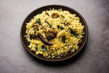 Khaman Gola Bhat is a popular recipe from Nagpur, Vidarbha