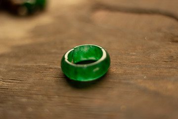 broken Jade ring