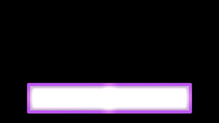 Clean Purple Lower Third Alpha Channel Blank Overlay Place For Titles And Names On Transparent Background