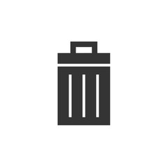 trash can vector icon illustration for website and design use