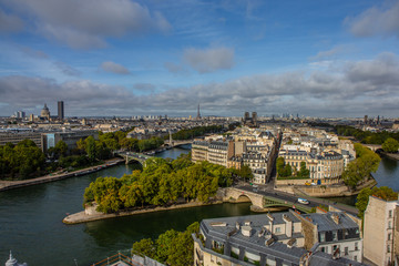 Obraz premium paris vue d'en haut