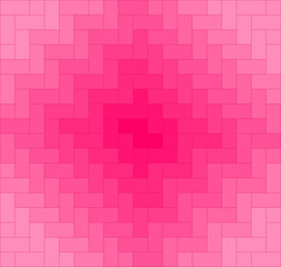 Pink zigzag chevron pattern background. Rectangles and squares repeat pattern background vector.