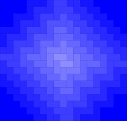 Blue zigzag chevron pattern background. Rectangles and squares repeat pattern background vector.