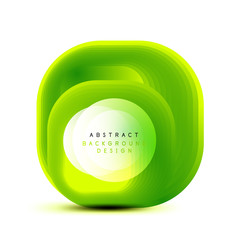 Square geometric banners with 3d smooth blend effect. Digital technology trendy icon design. Vector Illustration For Wallpaper, Banner, Background, Card, Book Illustration, landing page