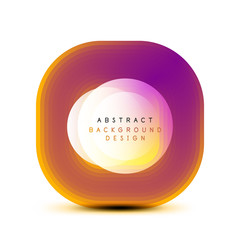 Square geometric banners with 3d smooth blend effect. Digital technology trendy icon design. Vector Illustration For Wallpaper, Banner, Background, Card, Book Illustration, landing page